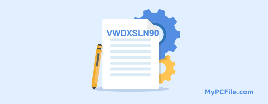 _VWDXSLN90 File Editor
