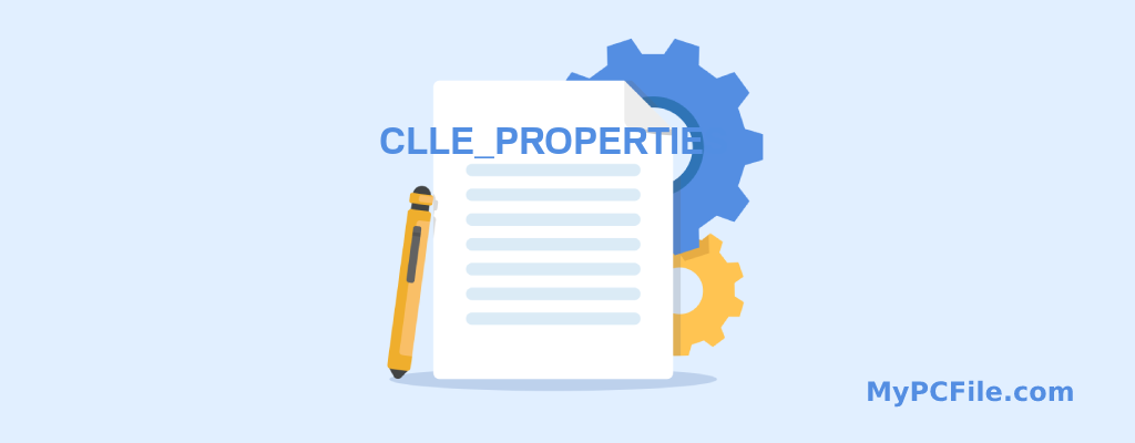 CLLE_PROPERTIES File Editor