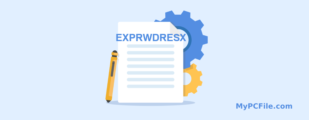 EXPRWDRESX File Editor