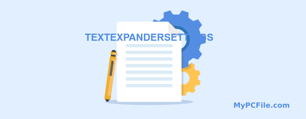 TEXTEXPANDERSETTINGS File Editor