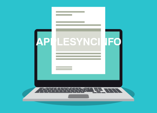 APPLESYNCINFO File Opener