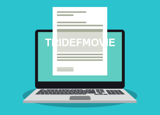 TRIDEFMOVIE File Opener