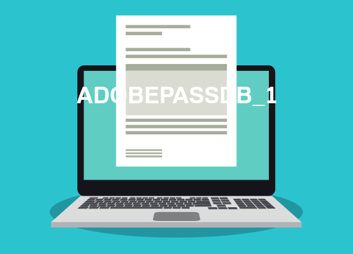 ADOBEPASSDB_1 File Opener