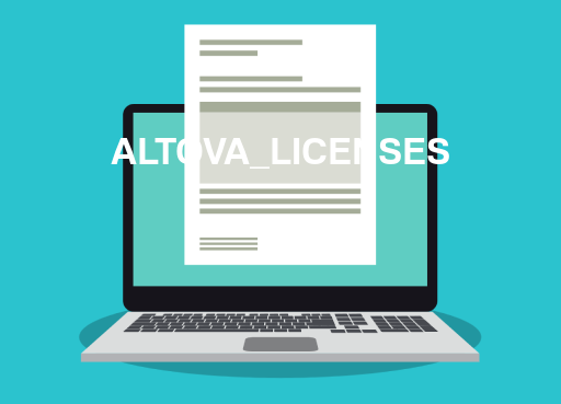 ALTOVA_LICENSES File Opener