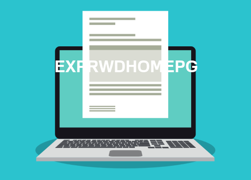 EXPRWDHOMEPG File Opener