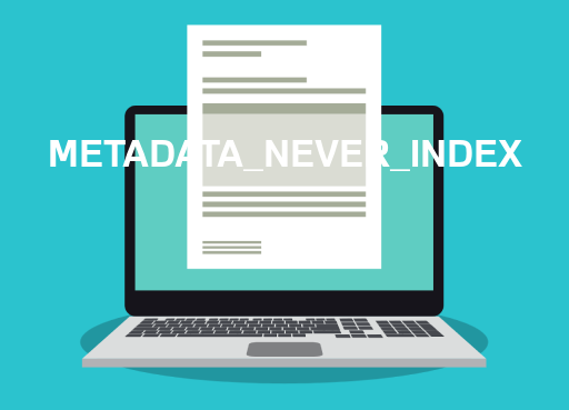 METADATA_NEVER_INDEX File Opener