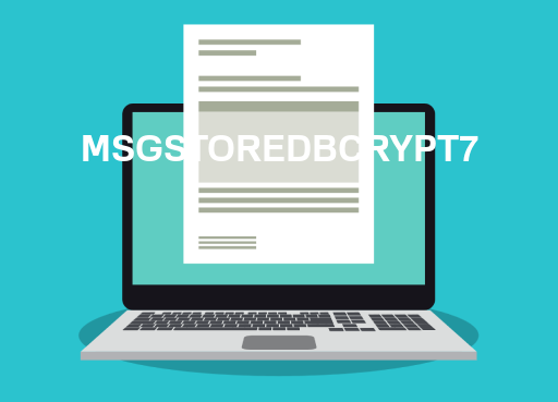 MSGSTOREDBCRYPT7 File Opener