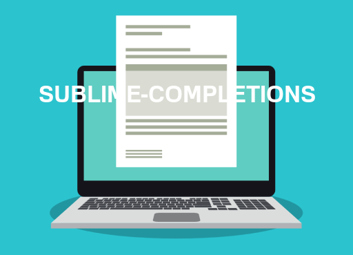 SUBLIME-COMPLETIONS File Opener