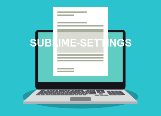 SUBLIME-SETTINGS File Opener