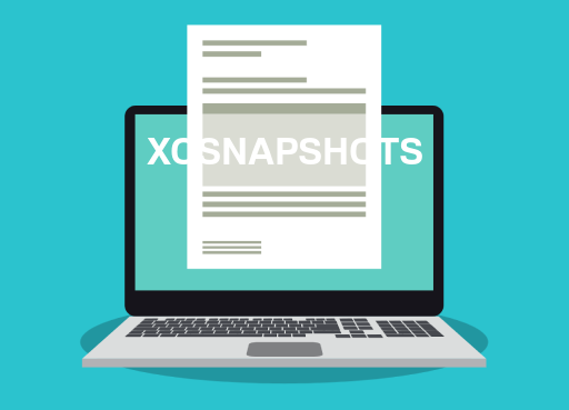XCSNAPSHOTS File Opener