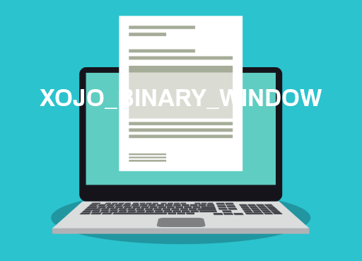 XOJO_BINARY_WINDOW File Opener