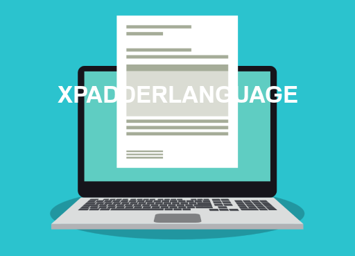 XPADDERLANGUAGE File Opener