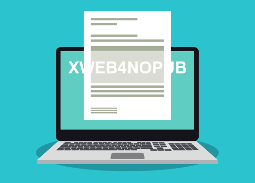 XWEB4NOPUB File Opener